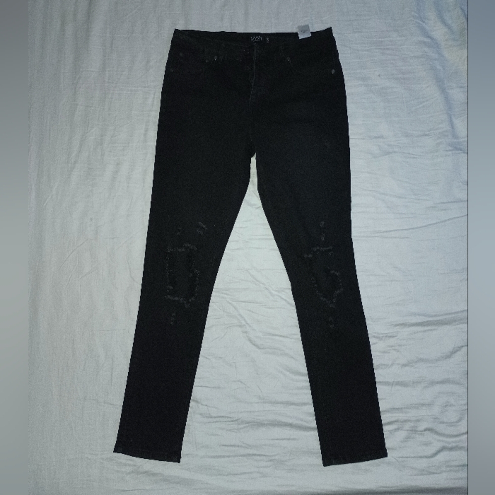 Boohoo Mens Black Skinny Jeans with Sleek Fit